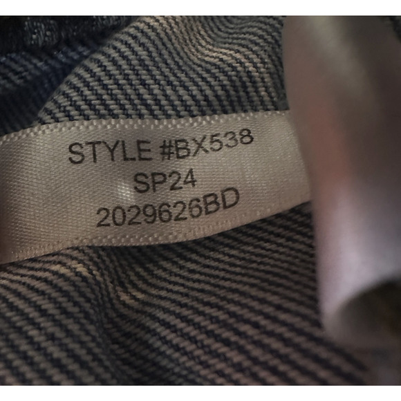 J. Crew Factory Denim Drawstring Jeans Size 28 Pull On BX538 Elastic Waist - Picture 8 of 13